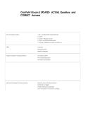 Oral Path II Exam 3 UPDATED   ACTUAL  Questions  and  &NewLine;CORRECT   Answers