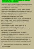 INTRODUCTION TO MENTAL HEALTH NURSING QUESTIONS AND ANSWERS