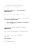 BUAL Exam &num;1 Questions with Correct Answers&NewLine;