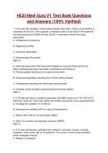 HESI Med-Surg V1 Test Bank Questions and Answers &lpar;100&percnt; Verified&rpar; &lpar;2026&sol;2027&rpar;&NewLine;