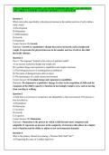 NUR 631 MIDTERM EXAM 2026 &vert; ADVANCED PATHOPHYSIOLOGY &vert; ALL QUESTIONS AND CORRECT ANSWERS &vert; ALREADY GRADED A&plus; &vert; LATEST EXAM