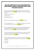BASIC OSHA ORIENTATION PLUS &vert; ACTUAL EXAM QUESTIONS AND VERIFIED ANSWERS &vert; GRADED A&plus;&vert; PASS ON FIRST ATTEMPT &vert; BRAND NEW 2026&sol;2027 UPDATE&excl;&excl;&excl;&excl;&excl;