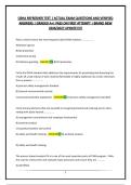 OSHA REFRESHER TEST &vert; ACTUAL EXAM QUESTIONS AND VERIFIED ANSWERS &vert; GRADED A&plus;&vert; PASS ON FIRST ATTEMPT &vert; BRAND NEW 2026&sol;2027 UPDATE&excl;&excl;&excl;&excl;&excl;