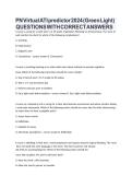 ATI PN COMPREHENSIVE PREDICTOR 2026 ACTUAL EXAM LATEST VERSION COMPLETE 190 QUESTIONS AND CORRECT DETAILED ANSWERS WITH