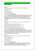 IAHSS EXAM AND STUDY GUIDE &lpar;BASIC TRAINING FOR HEALTHCARE SECURITY OFFICERS&rpar; &vert; QUESTIONS AND CORRECT ANSWERS &vert; VERIFIED ANSWERS &vert; LATEST VERSION &vert; GRADED A&plus;&NewLine;