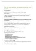 NSG 110 Exam questions and answers Graded A&plus; latest&NewLine;update&NewLine;4 things nurses do&NewLine;promote health&comma; prevent illness&comma; restore health&comma; facilitate coping&NewLine;Roles of Nurses&NewLine;caregiver&comma; communicator&comma; teacher&sol;educator&comma; counselor&comma; leader&comma; researcher&comma;&NewLine;advocate&comma; coll