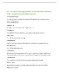 NU 110 Intro to Nursing Evolution of Nursing Exam Questions&NewLine;with Complete Solutions &vert;latest update&NewLine;Florence Nightingale&NewLine;Founder of modern nursing who advocated for quality care&comma; making nursing a&NewLine;respected profession&NewLine;"Lady with th