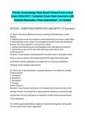  Florida Cosmetology State Board Clinical Exam Actual Exam 2026&sol;2027 &vert; Complete Exam-Style Questions with Detailed Rationales &vert; Pass Guaranteed &ndash; A&plus; Graded
