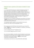 NUR1141 Exam questions and answers Graded A&plus; latest&NewLine;update&NewLine;L&period;S&period; is a 55-year-old male patient who is seeing his family physician today&period; The&NewLine;patient's wife&comma; who is a nurse&comma; believes L&period;S&period; has type 2 diabetes&period; When the&NewLine;physician questions the pati