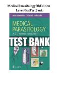 Test Bank&colon; Medical Parasitology &lpar;7th Edition&rpar; &ndash; Leventhal & Cheadle &vert; Practice Exam & Identification Guide