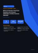 BIOD 210 Genetics Final Exam Questions & Answers Verified Actual Exam 2026&sol;2027 &ndash; Complete Exam-Style Q&As &vert; 100&percnt; Certified Verified &ndash; Pass Guaranteed &ndash; A&plus; Graded