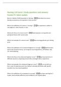 Nurse 110 Exam questions and answers Graded A&plus; latest update R&period;A&period;C&period;E Rescue Activate the alarm Contain&sol;confine