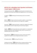 NYSTCE CST in Disabilities Exam Questions and Answers&NewLine;&vert; latest Update &vert; 100&percnt; Correct&period;&NewLine;Individualized Education Plan -Describes the special and related services&NewLine;appropriate to the needs of each student with disabilities who is 3 to 21 years old&period;&NewLine;Pre-Re