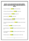 DANB RHS &vert; ACTUAL EXAM QUESTIONS AND VERIFIED ANSWERS &vert; GRADED A&plus;&vert; PASS ON FIRST ATTEMPT &vert; BRAND NEW 2026&sol;2027 UPDATE&excl;&excl;&excl;&excl;&excl;