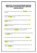 DANB RHS TEST &vert; ACTUAL EXAM QUESTIONS AND VERIFIED ANSWERS &vert; GRADED A&plus;&vert; PASS ON FIRST ATTEMPT &vert; BRAND NEW 2026&sol;2027 UPDATE&excl;&excl;&excl;&excl;&excl;