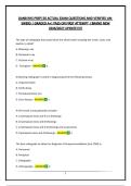 DANB RHS PREP&vert;50 ACTUAL EXAM QUESTIONS AND VERIFIED ANSWERS &vert; GRADED A&plus;&vert; PASS ON FIRST ATTEMPT &vert; BRAND NEW 2026&sol;2027 UPDATE&excl;&excl;&excl;&excl;&excl;