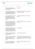 USPS Exam Comprehensive Questions &lpar;Frequently Tested&rpar; and Complete Solutions Graded A&plus;