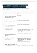 AACN  &NewLine;MOCK  &NewLine;EXAM  &NewLine;QUESTONS  &NewLine;AND &NewLine;&NewLine;ANSWERS  &NewLine;UPDATED  &NewLine;2026-2027 