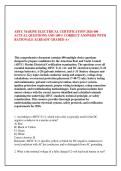 ABYC MARINE ELECTRICAL CERTIFICATION 2026 400 ACTUAL QUESTIONS AND 100&percnt; CORRECT ANSWERS WITH RATIONALE ALREADY GRADED A&plus; 