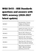 WGU D413  &vert;IEEE Standards &vert; questions and answers  &vert; with 100- accuracy &lpar;2026-2027 latest update&rpar;&period;p