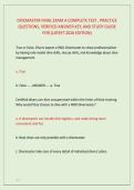 DIVEMASTER FINAL EXAM A COMPLETE TEST &comma; PRACTICE &NewLine;QUESTIONS&comma; VERIFIED ANSWER KEY&comma; AND STUDY GUIDE &NewLine;FOR &lpar;LATEST 2026 EDITION&rpar;