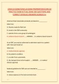 CDW110 EXAM&sol;CDW110 EXAM PREPARATION&sol;CDW110 &NewLine;PRACTICE EXAM ACTUAL EXAM 200 QUESTIONS AND &NewLine;CORRECT DETAILED ANSWERS&vert;AGRADE A&plus;