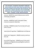BIO 235 EXAM 1 ATHABASCA UNIVERSITY COMPLETE STUDY GUIDE WITH HIGH-YIELD PRACTICE QUESTIONS&comma; DETAILED ANSWER EXPLANATIONS AND RATIONALES&comma; KEY BIOLOGICAL CONCEPT REVIEWS&comma; APPLICATION-BASED EXERCISES&comma; AND COMPREHENSIVE EXAM PREPARATION TOOLS &ndash; 2026&sol;2027 LAT