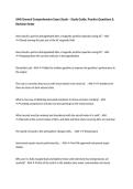 AMS General Comprehensive Exam Study &ndash; Study Guide&comma; Practice Questions & Revision Notes