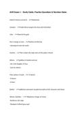 AMS Exam 1 &ndash; Study Guide&comma; Practice Questions & Revision Notes