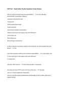AMS Test &ndash; Study Guide&comma; Practice Questions & Exam Review