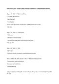 AMS Final Exam &ndash; Study Guide&comma; Practice Questions & Comprehensive Review