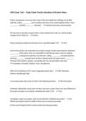 AMS Comp&period; Test I &ndash; Study Guide&comma; Practice Questions & Revision Notes