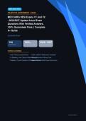 Med Surg HESI V1 & V2 Exams Verified Questions & Answers Actual Exam 2026&sol;2027 &ndash; Complete Exam-Style Q&As &vert; 100&percnt; Certified Verified &ndash; Pass Guaranteed &ndash; A&plus; Graded