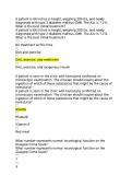 NU 623 Final Exam&vert; With complete solution&vert; Updated RATED A&plus; &vert; NEWEST &vert; 100&percnt; CORRECT &vert; Herzing University