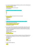 NU 623 Quiz 2&vert; With complete solution&vert; Updated RATED A&plus; &vert; NEWEST &vert; 100&percnt; CORRECT &vert; Herzing University