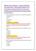 DHN 101 Exam 1 Flashcards &mdash; Practice Certification &NewLine;Exam Newest 2025 &ndash; 2026 Updated Questions From &NewLine;Actual Exams Complete 150 Questions And Correct &NewLine;Detailed Answers &lpar;Verified Answers&rpar; &vert;Already Graded &NewLine;A&plus;&vert;&vert;Brand New&excl;&excl; 