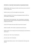 AMS 262 Final &ndash; Study Guide&comma; Practice Questions & Comprehensive Revision
