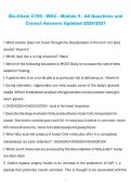 Bio-Chem C785 Module 5 &ndash; Western Governors University &lpar;WGU&rpar; &ndash; 2026&sol;2027 All Questions and Correct Answers Study Guide