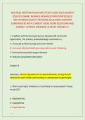 NUR 641E MIDTERM EXAM AND STUDY GUIDE &lpar;GCU&rpar; NEWEST &NewLine;2026 TEST BANK&vert; NUR641E ADVANCED PATHOPHYSIOLOGY &NewLine;AND PHARMACOLOGY FOR NURSE EDUCATORS MIDTERM &NewLine;EXAM REVIEW WITH COMPLETE REAL EXAM QUESTIONS AND &NewLine;CORRECT VERIFIED ANSWERS&sol; ALREADY GRADED A&plus; 