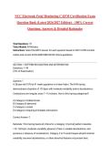NCC Electronic Fetal Monitoring C-EFM Certification Exam Question Bank &lpar;Latest 2026&sol;2027 Edition&rpar; &ndash; 100&percnt; Correct Questions&comma; Answers & Detailed Rationales