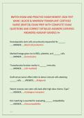 BMTCN EXAM AND PRACTICE EXAM NEWEST 2026 TEST &NewLine;BANK&vert; BLOOD & MARROW TRANSPLANT CERTIFIED &NewLine;NURSE &lpar;BMTCN&rpar; EXAM PREP WITH COMPLETE EXAM &NewLine;QUESTIONS AND CORRECT DETAILED ANSWERS &lpar;VERIFIED &NewLine;ANSWERS&rpar; ALREADY GRADED A&plus;