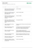 WGU MEC1 Comprehensive Questions &lpar;Frequently Tested&rpar; and Complete Solutions Graded A&plus;&period;
