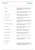 BVC1 WGU Comprehensive Questions &lpar;Frequently Tested&rpar; and Complete Solutions Graded A&plus;