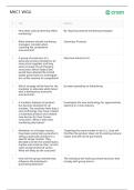 MKC1 WGU Comprehensive Questions &lpar;Frequently Tested&rpar; and Complete Solutions Graded A&plus;