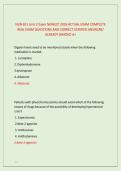 NUR 651 Unit 2 Exam NEWEST 2026 ACTUAL EXAM COMPLETE &NewLine;REAL EXAM QUESTIONS AND CORRECT VERIFIED ANSWERS&sol; &NewLine;ALREADY GRADED A&plus;