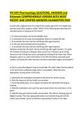 PN VATI Pharmacology &ndash; Practical Nursing Pharmacology &ndash; Latest Academic Year &ndash; Comprehensive Practice Questions&comma; Answers and Rationales Study Guide