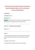 HESI Med-Surg Final Exam Medical-Surgical Nursing Question Bank &lpar;Latest 2026&sol;2027 Edition&rpar; &ndash; 100&percnt; Correct Questions&comma; Answers & Detailed Rationales