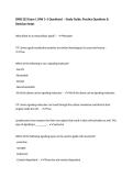 BMB 252 Exam 1 &lpar;HW 1&ndash;5 Questions&rpar; &ndash; Study Guide&comma; Practice Questions & Revision Notes