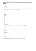 PORTAGE LEARNING CHEM 210 EXAMS 1-8 AND FINAL EXAM QUESTIONS AND VERIFIED CORRECT ANSWERS 2026-2027