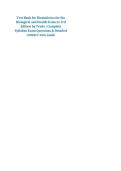 TEST BANK Biostatistics for the Biological and Health Sciences 3rd Edition Triola Study Guide Practice Questions